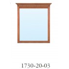 Villa Forum - Lustro stylowe w drewnianej ramie 1730/20/03
