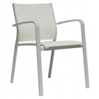 Krzesło ogrodowe FARO (białe)